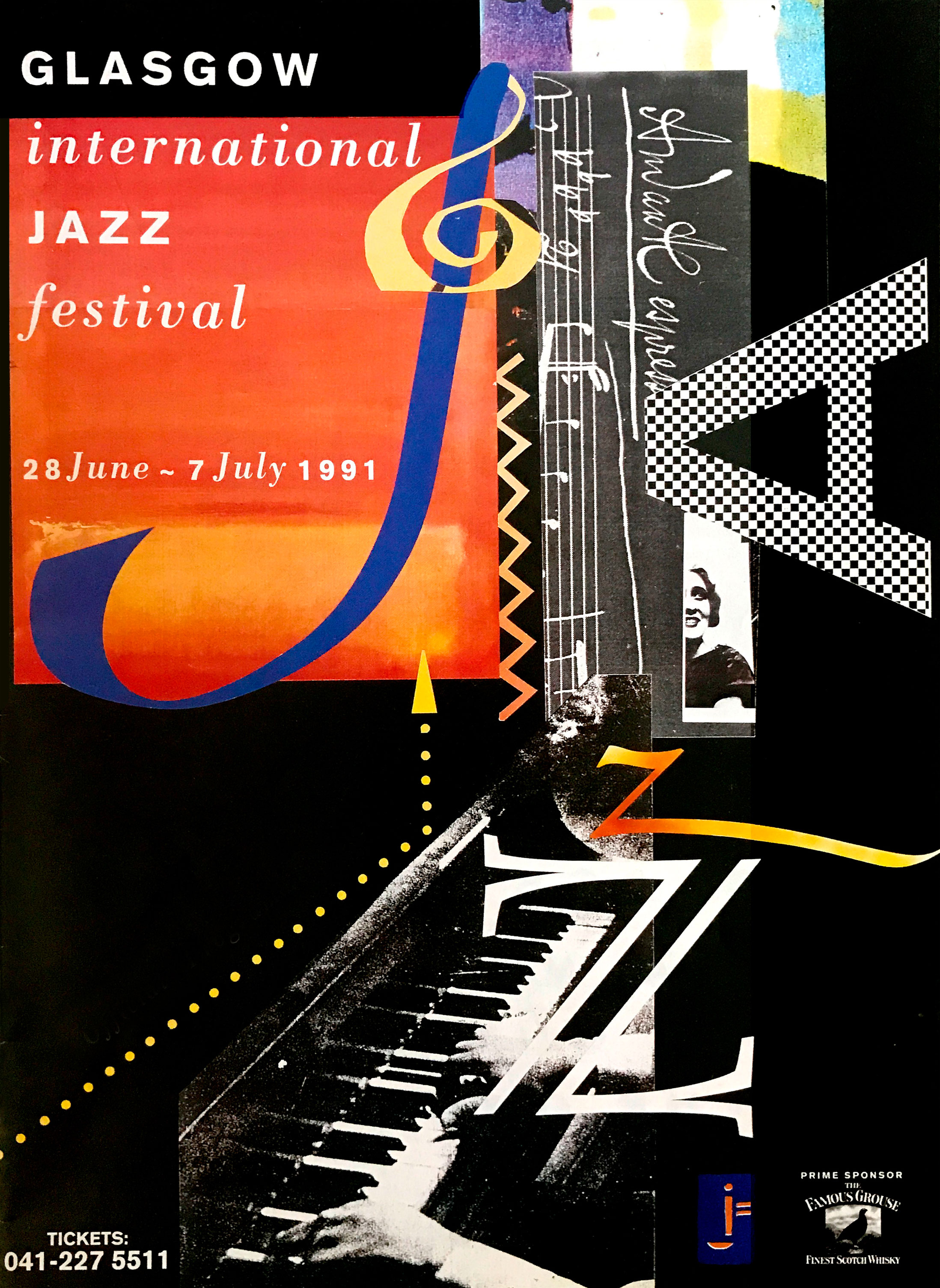 Glasgow International Jazz Festival poster